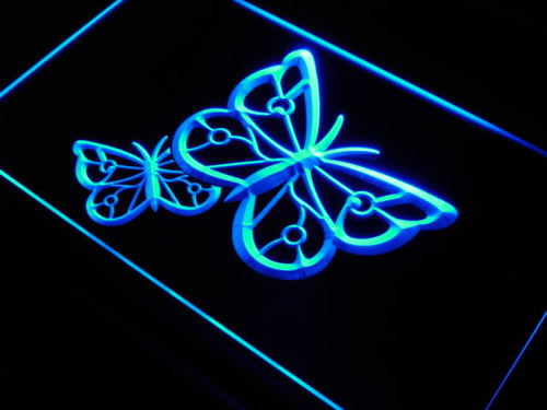 Butterfly Nature Home Display Neon Light Sign